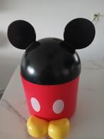 Disney prullenbak mickey mouse, Ophalen, Mickey Mouse, Zo goed als nieuw, Beeldje of Figuurtje