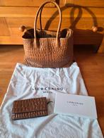 Leren tas Liebeskind met portemonnee, Ophalen of Verzenden, Zo goed als nieuw, Bruin, Shopper