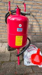 Zandstraal set / Straalketel - Zo goed als nieuw, Doe-het-zelf en Verbouw, Ophalen, Zo goed als nieuw, Nb, Nb
