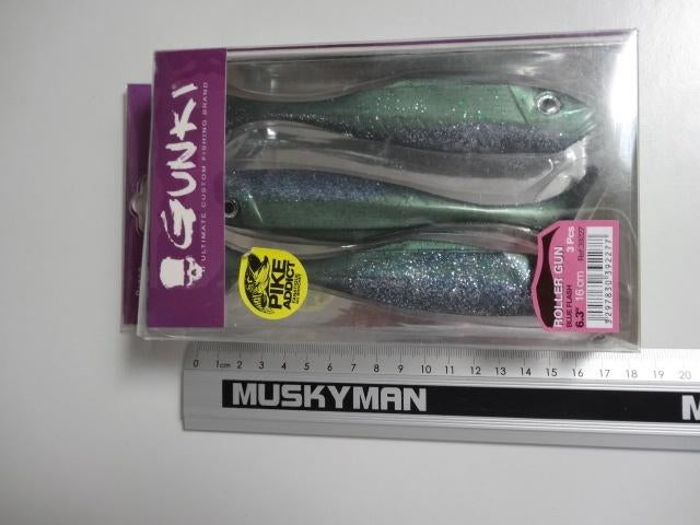 Kunstaas: Gunki Roller Gun 16 cm shads, Watersport en Boten, Hengelsport | Roofvissen, Verzenden, Nieuw, Overige typen