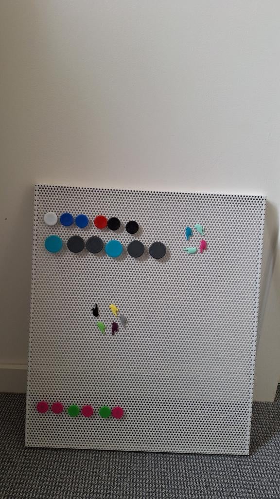 Magneetbord met magneten voor kinderkamer/ kantoor/keuken, Ophalen, Gebruikt, Magneetbord