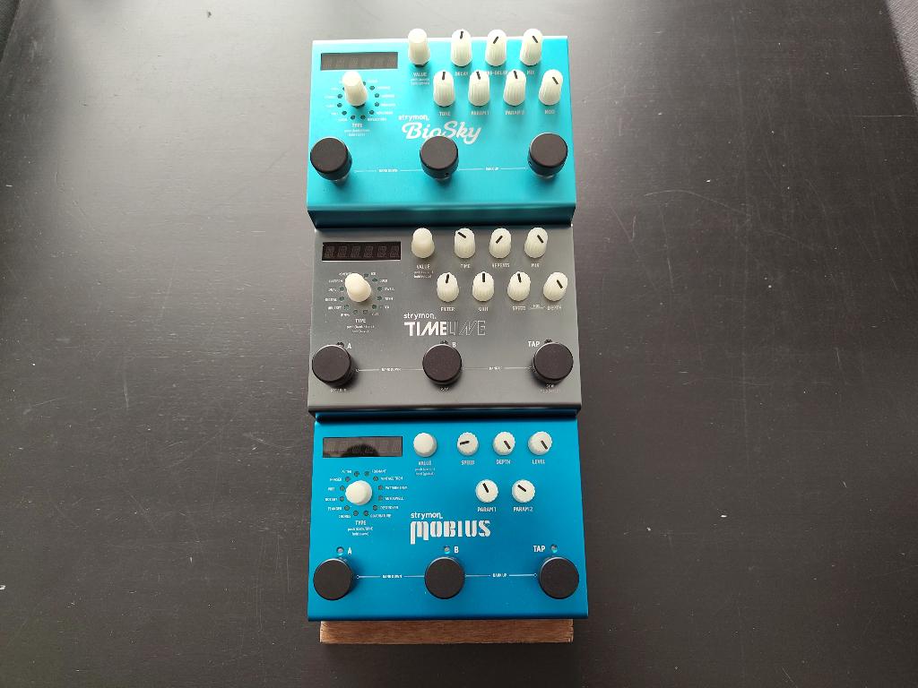Strymon Big 3 (BigSky, Timeline, Mobius), Muziek en Instrumenten, Ophalen of Verzenden, Zo goed als nieuw, Delay of Echo
