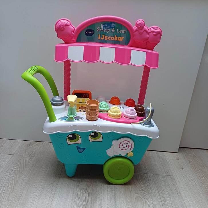 VTech Schep & Leer IJscokar - Interactief Speelgoed, Kinderen en Baby's, Speelgoed | Vtech, Zo goed als nieuw, 2 tot 4 jaar, Ophalen