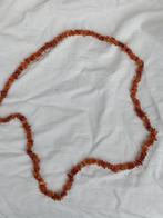 Halsketting halfedelsteen carneool, Ophalen of Verzenden, Overige materialen, Ketting