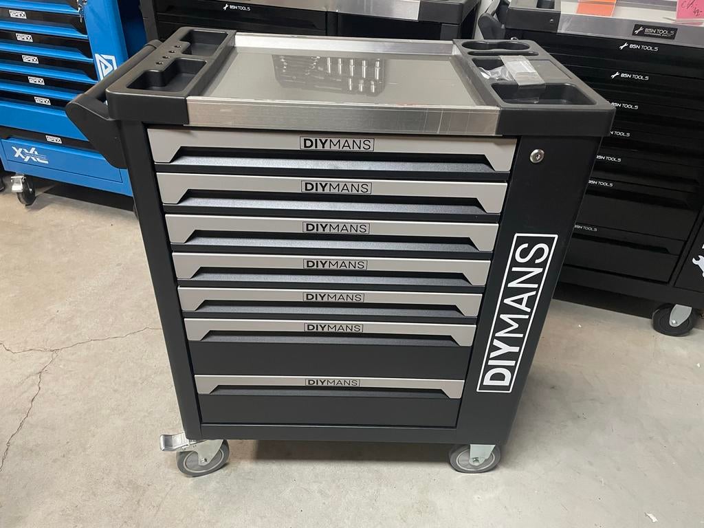 Nieuwe gevulde gereedschapswagen €349,95, Doe-het-zelf en Verbouw, Gereedschap | Handgereedschap, Ophalen, Nieuw