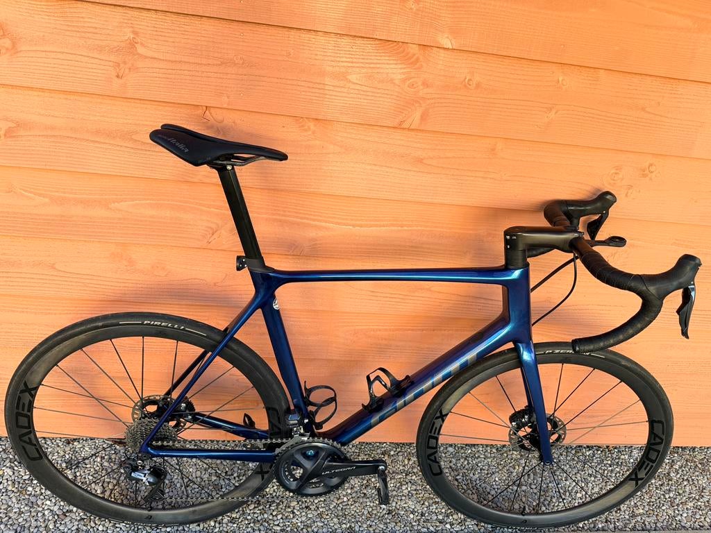 Giant TCR Advanced Pro 0 Di2 (XL) + Cadex upgrades, Ophalen, Gebruikt, Carbon, Giant