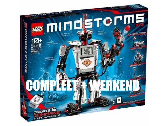 LEGO Mindstorms EV3 31313 – Compleet + motoren, Kinderen en Baby's, Speelgoed | Duplo en Lego, Zo goed als nieuw, Lego, Complete set