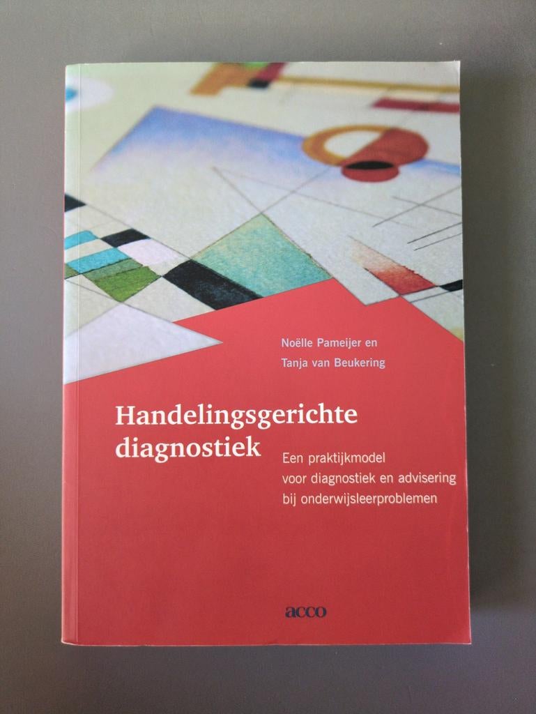T. van Beukering - Handelingsgerichte diagnostiek, Boeken, Sociale wetenschap, T. van Beukering; N. Pameijer, Ophalen of Verzenden