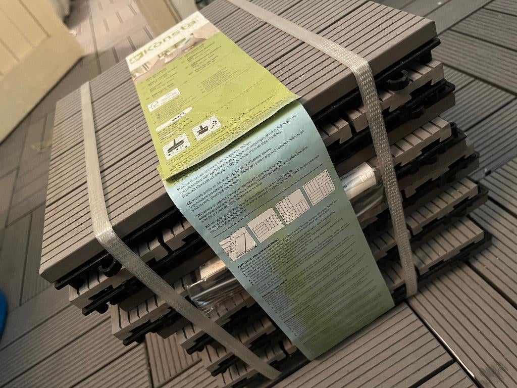 KONSTRA terrastegels **NIEUW**, Tuin en Terras, Tegels en Klinkers, Ophalen of Verzenden, Nieuw, Kunststof, Terrastegels