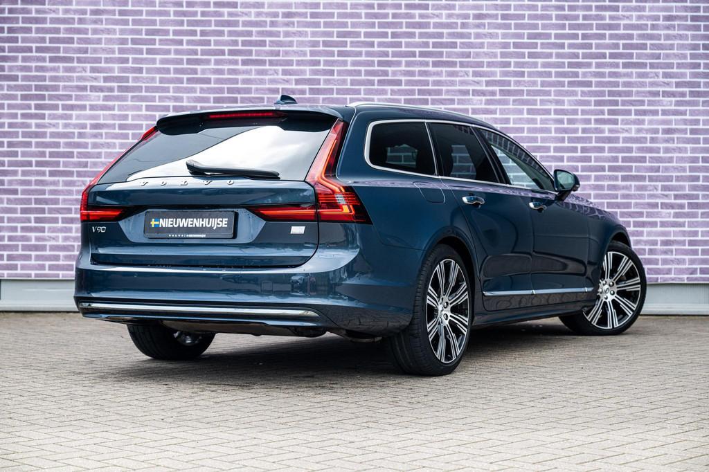 Volvo V90 Plug-in Hybrid T6 AWD Inscription | Long Range | B, Auto's, Volvo, Automaat, 12 maanden, Euro 6, 4 cilinders
