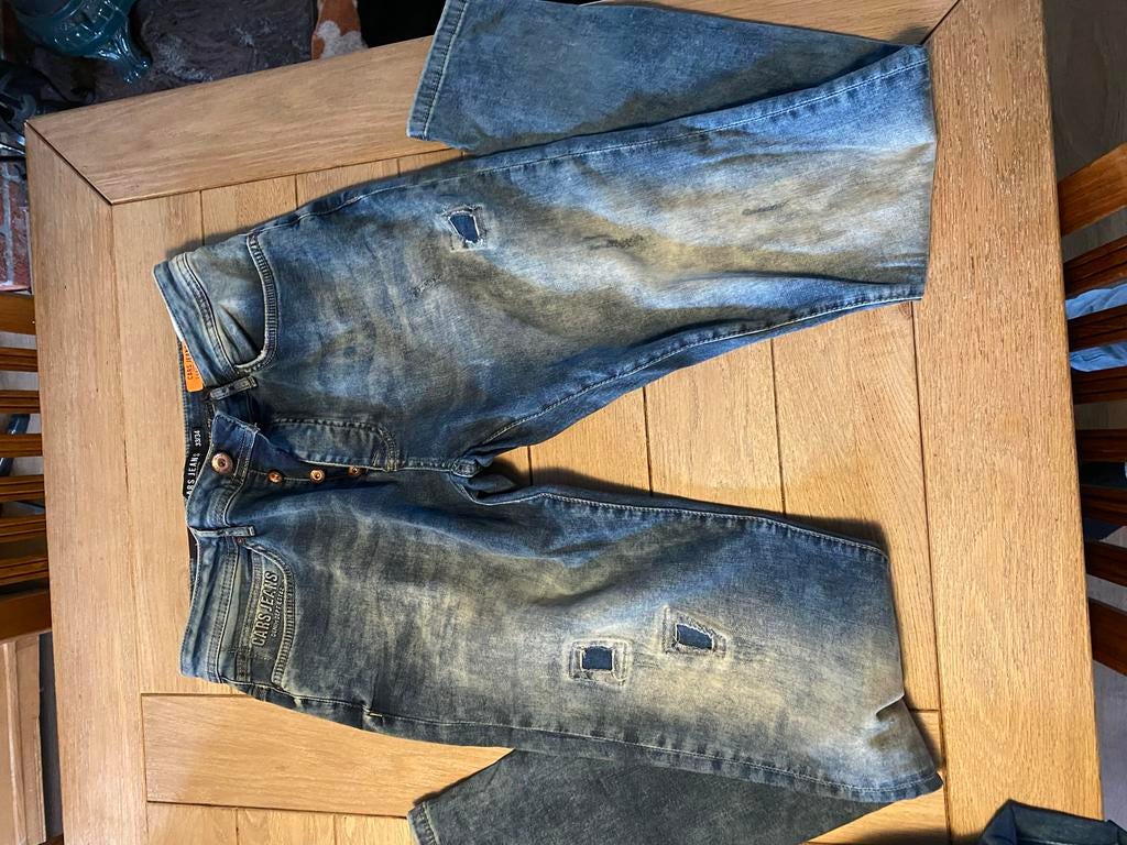 Cars Jeans Broeken - Diverse Maten en Kleuren, Ophalen of Verzenden, Gedragen, Blauw, Overige jeansmaten