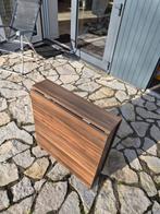 Inklapbare bijzettafel - Zo goed als nieuw, Huis en Inrichting, Tafels | Bijzettafels, Ophalen, Zo goed als nieuw, 75 cm of meer