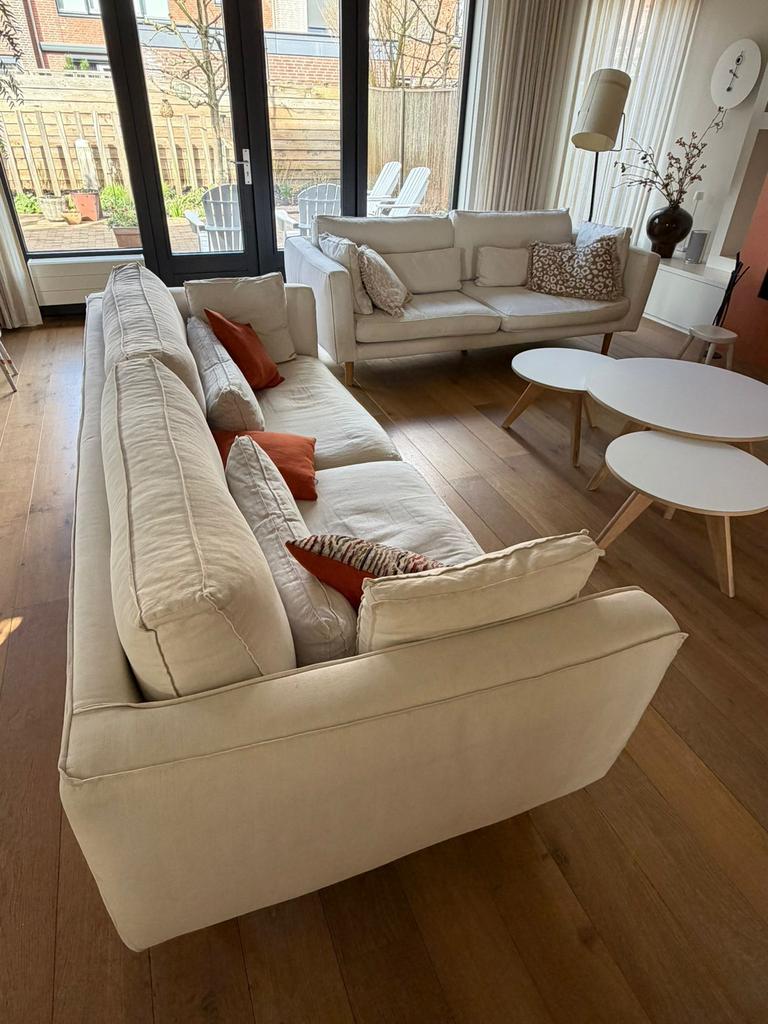 Linteloo banken, Ophalen, Zo goed als nieuw, 75 tot 100 cm, 200 tot 250 cm