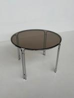 Vintage rookglas eettafel rond, Minder dan 55 cm, ÅTMØS, 60 cm of meer, Dorpstraat 63 Maasbree