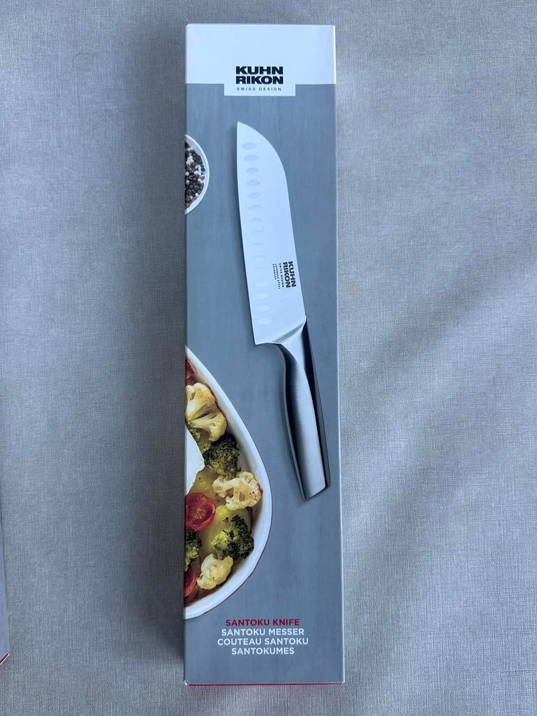 Kuhn Rikon Santoku mes  nieuw in doos, Ophalen of Verzenden, Nieuw