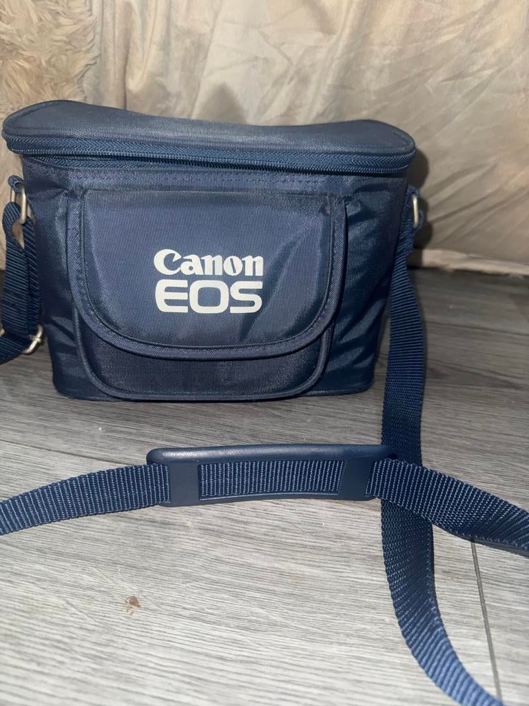 Canon EOS cameratas - Blauw, zo goed als nieuw, Ophalen of Verzenden, Zo goed als nieuw, Schoudertas, Canon