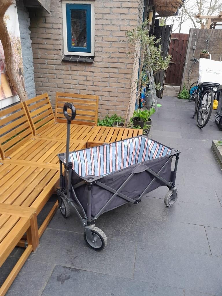 Bolderkar, grijs, Human Nature (ANWB), Ophalen, Opvouwbaar, Zo goed als nieuw