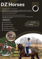 Training en zadelmak maken!, Diensten en Vakmensen, Dieren | Paarden | Verzorging, Oppas en Les, Gedragstraining