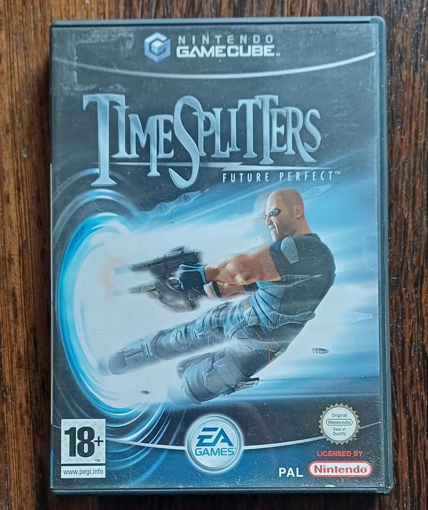 TimeSplitters Future Perfect - Nintendo GameCube, Spelcomputers en Games, Games | Nintendo GameCube, Gebruikt, Vanaf 18 jaar, Shooter