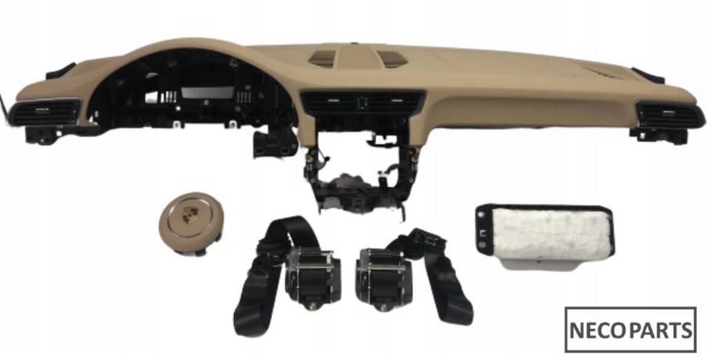 PORSCHE 991 FACELIFT AIRBAG AIRBAGSET ORIGINEEL, Auto-onderdelen, Dashboard en Schakelaars, Porsche, Gebruikt, Ophalen of Verzenden