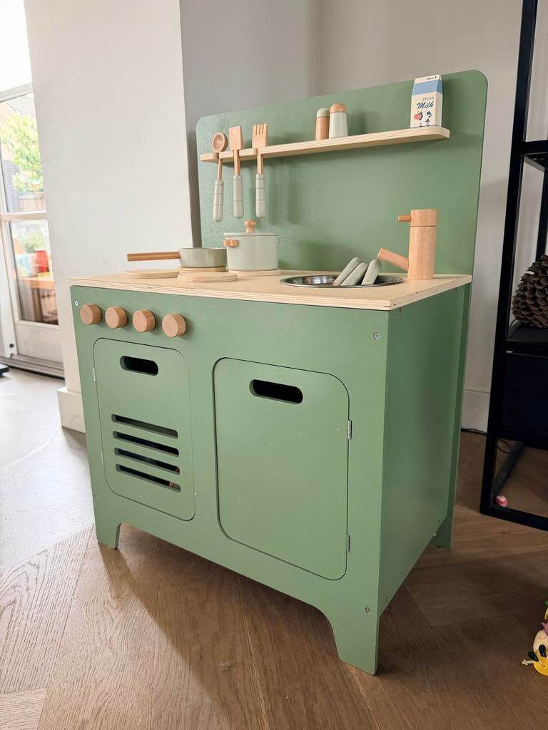 Houten speelkeuken Petit Amelie, Ophalen, Gebruikt, Hout, Speelkeuken