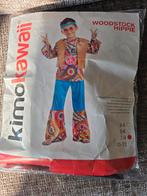 Hippie flower power pak kind 7 - 9 jaar., Kinderen en Baby's, Carnavalskleding en Verkleedspullen, Ophalen of Verzenden, Zo goed als nieuw