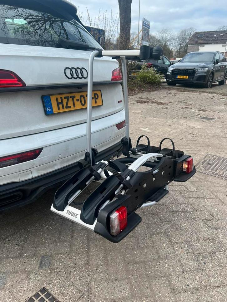 Thule Fietsendrager Euroway G2 921, Auto diversen, Fietsendragers, Zo goed als nieuw, Trekhaakdrager, Ophalen