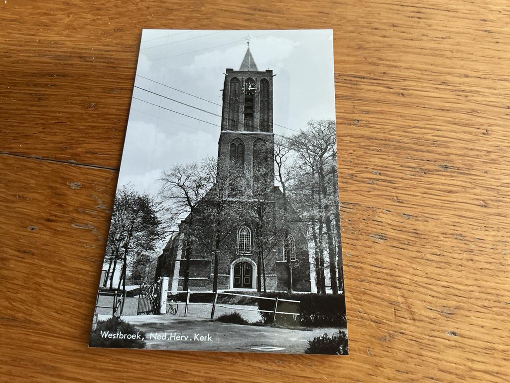 C2831 Westbroek kerk, Ophalen of Verzenden