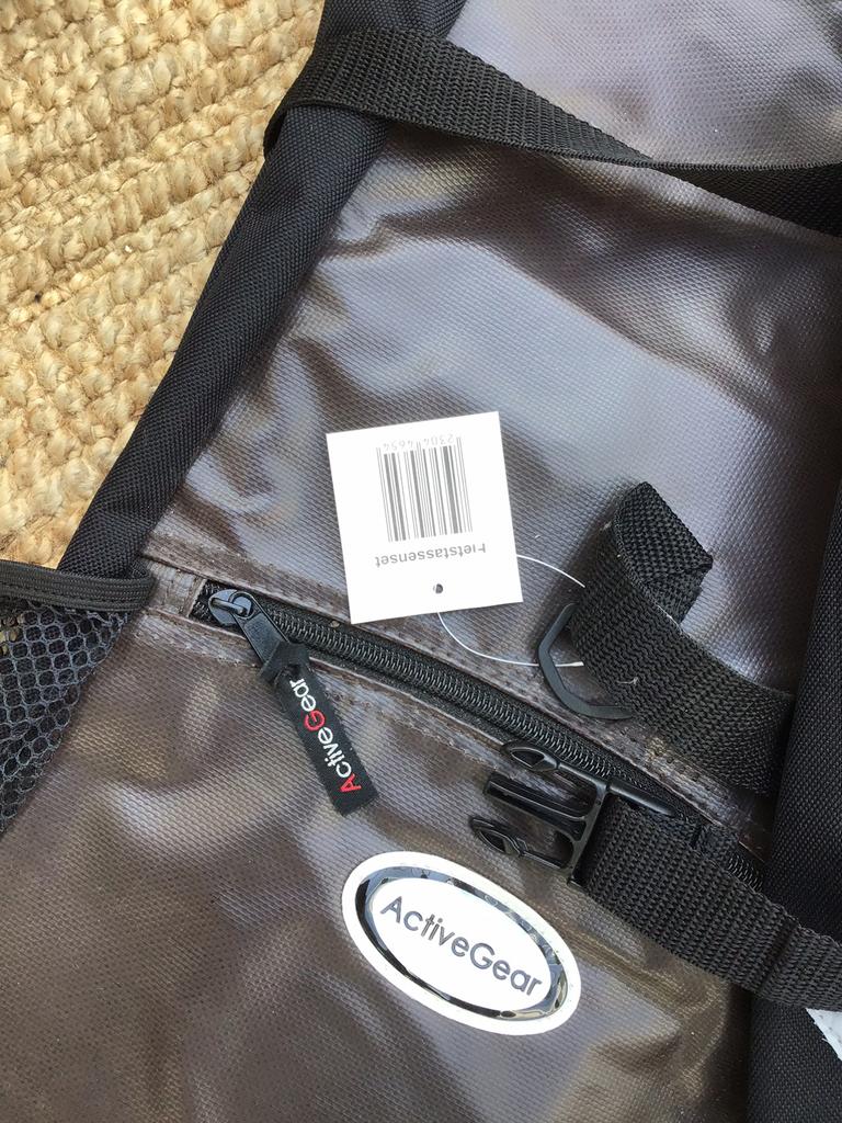 Active gear fietstassen 2 stuks donkerbruin, Fietsen en Brommers, Fietsaccessoires | Fietstassen, Ophalen of Verzenden, Nieuw