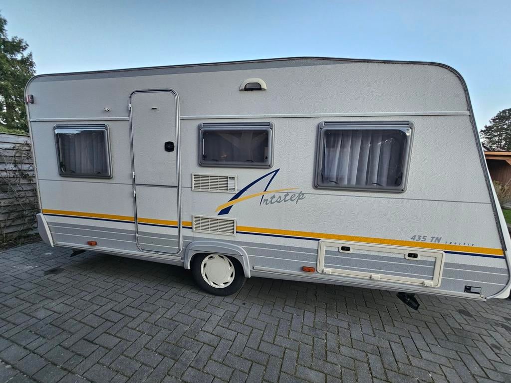 Burstner Artstep 435 TN, Caravans en Kamperen, Treinzit, Particulier, Luifel, Tot en met 4