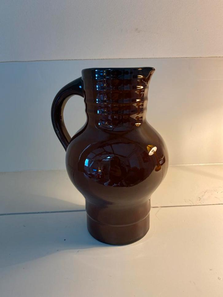 Vintage keramieken vaas of waterkan, Antiek en Kunst, Antiek | Vazen, Ophalen of Verzenden