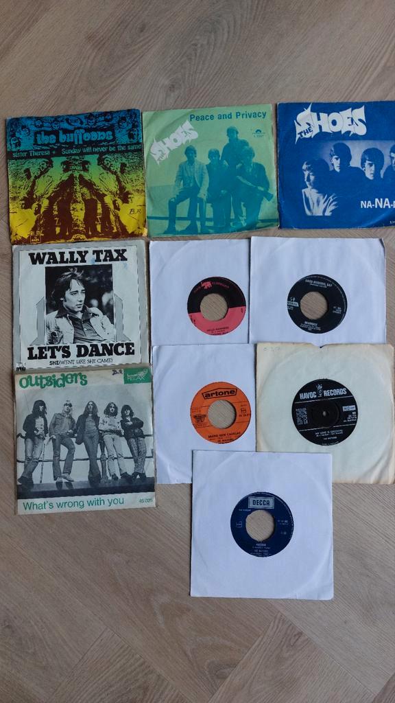 10x vintage Nederbeat pop singles 1960's, Cd's en Dvd's, Vinyl | Pop, Gebruikt, Overige formaten, Ophalen of Verzenden