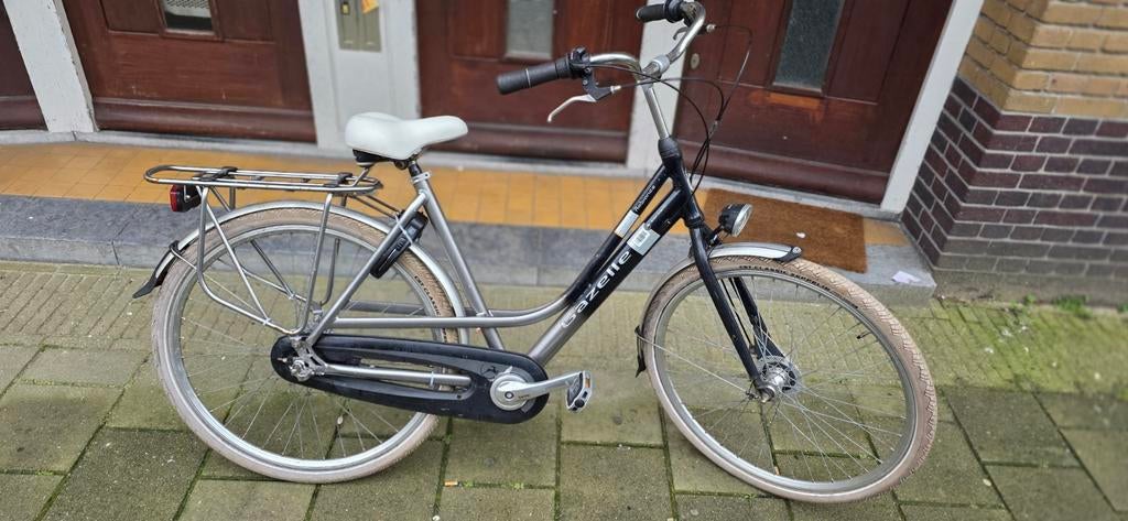 Gazelle damesfiets met lage instap, Fietsen en Brommers, Ophalen of Verzenden, Gazelle, 53 tot 56 cm, Gebruikt