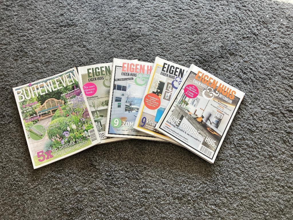 Woonmagazines Eigen huis Vt wonen buitenleven tuinmagazine, Boeken, Tijdschriften en Kranten, Ophalen of Verzenden, Zo goed als nieuw
