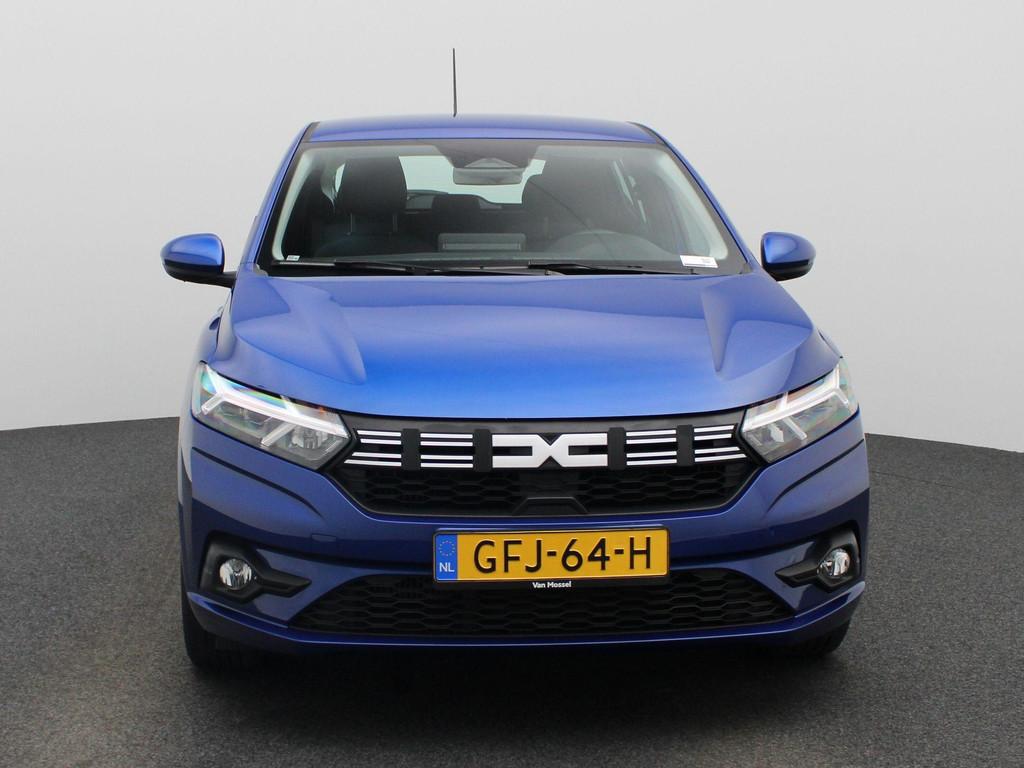 Dacia Sandero 1.0 TCe 90 PK Expression | Parkeersensoren Ach, Auto's, Dacia, Voorwielaandrijving, Stof, Gebruikt, Euro 6