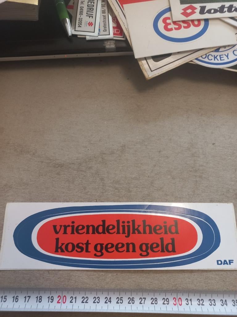 Vriendelijkheid kost geen geld/daf, Verzamelen, Ophalen of Verzenden, Zo goed als nieuw