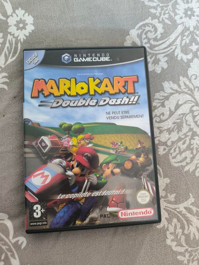 Mario Kart Double Dash!! GameCube + onbekraste VIP kaart, Spelcomputers en Games, Games | Nintendo GameCube, Zo goed als nieuw