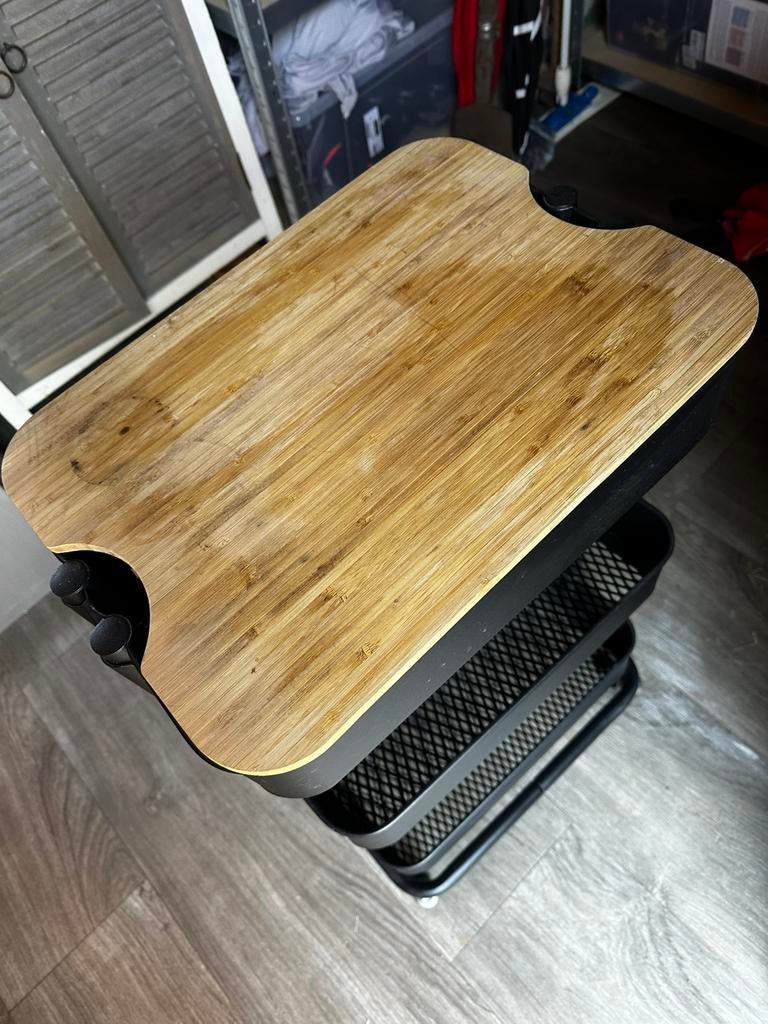 Ikea karretje en snijplank, Ophalen, 50 tot 100 cm, Zo goed als nieuw, Minder dan 50 cm