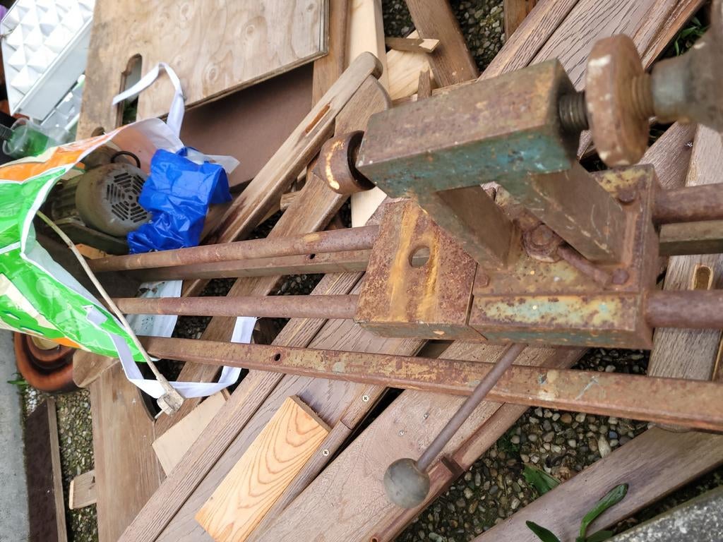 Oude draaibank  Opknapper, Doe-het-zelf en Verbouw, Draaibanken, Gebruikt, Metaaldraaibank, Ophalen