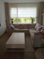 Bank met salontafel, Huis en Inrichting, Ophalen, Gebruikt, Hoekbank, 75 tot 100 cm