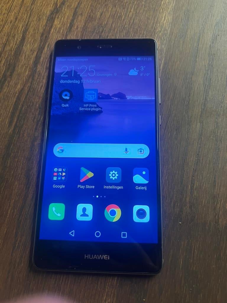 Huawei P9 EVA L09, Telecommunicatie, Mobiele telefoons | Huawei, Ophalen, Gebruikt, Touchscreen, Zonder simlock