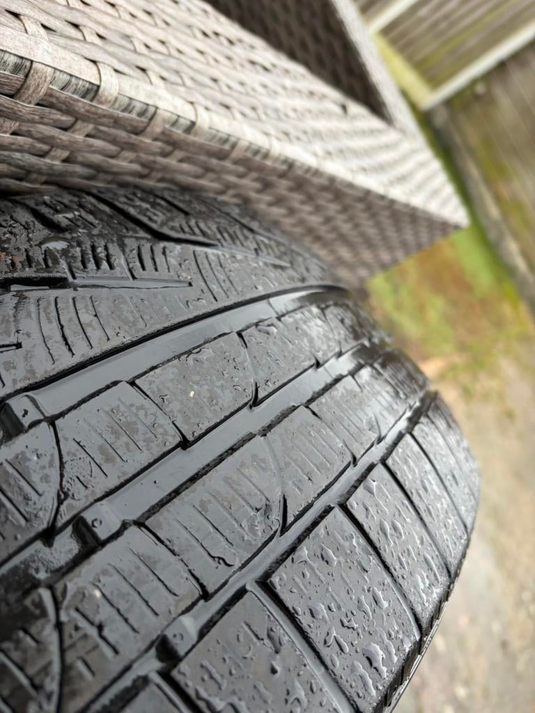 Pirelli sottozero winterbanden 2x, Ophalen, 18 inch, Gebruikt, Banden en Velgen