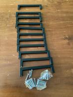 Set van 8 zwarte keuken handgrepen met schroeven, Ophalen of Verzenden, Nieuw