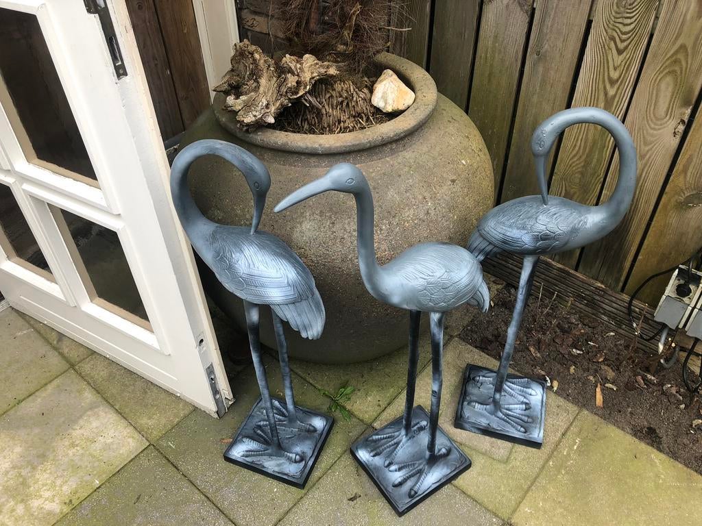 3x reigers, Ophalen, Zo goed als nieuw