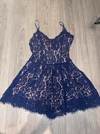 H&M dames kante blauwe playsuit pak mt xs, Kleding | Dames, Jumpsuits, Ophalen of Verzenden, Zo goed als nieuw, Maat 34 (XS) of kleiner