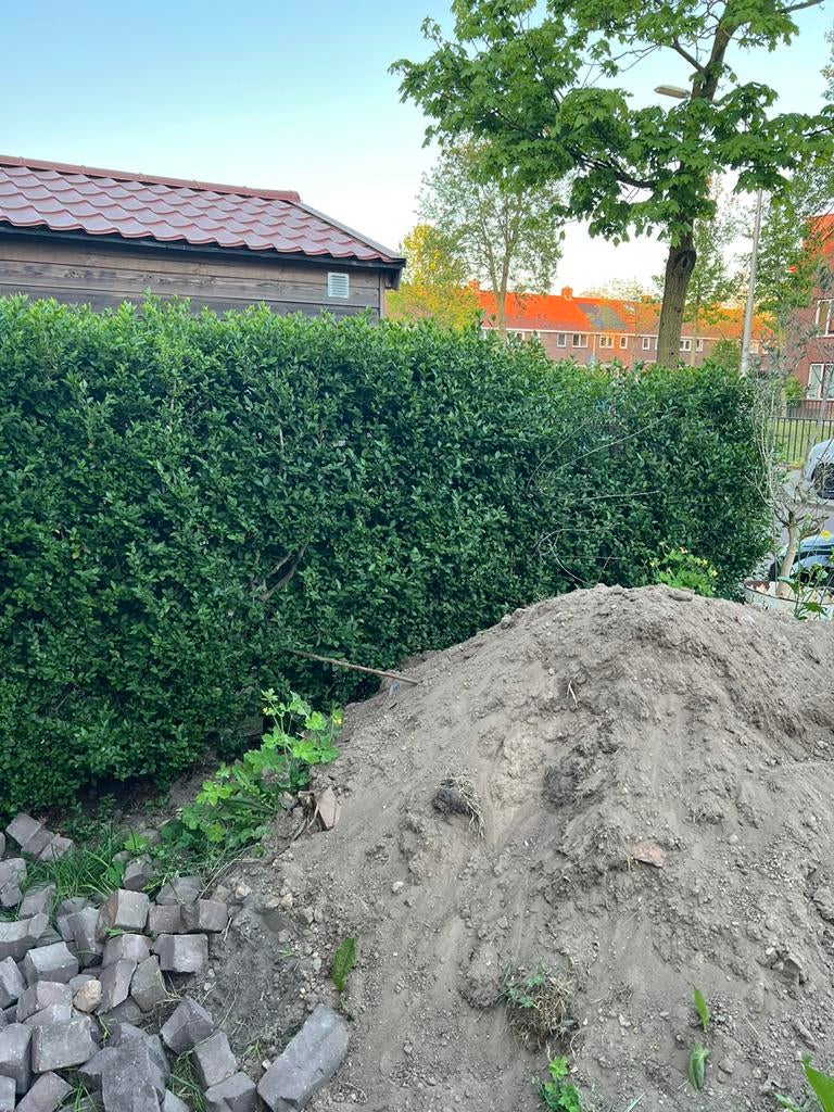 Zwart zand , gratis af te halen ca 2 kuub, Ophalen, Tuinaarde
