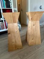 houten planten zuiltjes, Ophalen, Gebruikt