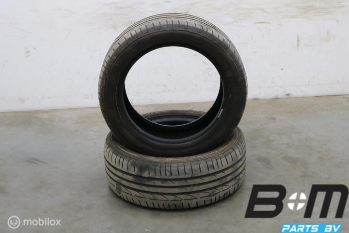 2 x 2255017 94W Bridgestone Potenza S001 RFT 4mm 225 50 17, Gebruikt, 17 inch, Band(en), Personenwagen