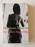 Meer dan mannelijk - Marion Bloem, Ophalen of Verzenden, Zo goed als nieuw, Marion Bloem, Nederland