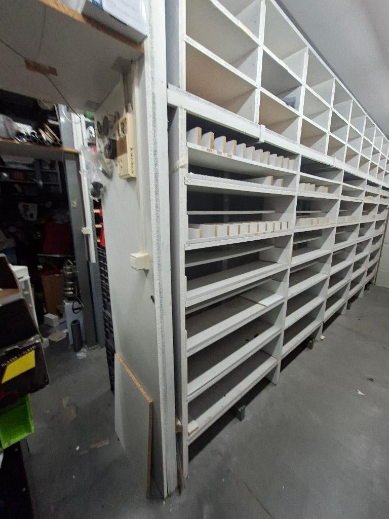 stelling  actie  € 200,- voor  5 Meter  x 2 mtr hoog + boven, Ophalen of Verzenden